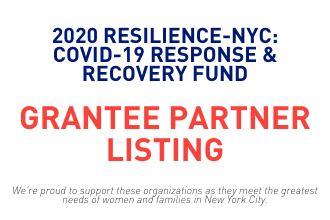 2020 Resilience NYC: COVID-19 Grantee Partner Listing