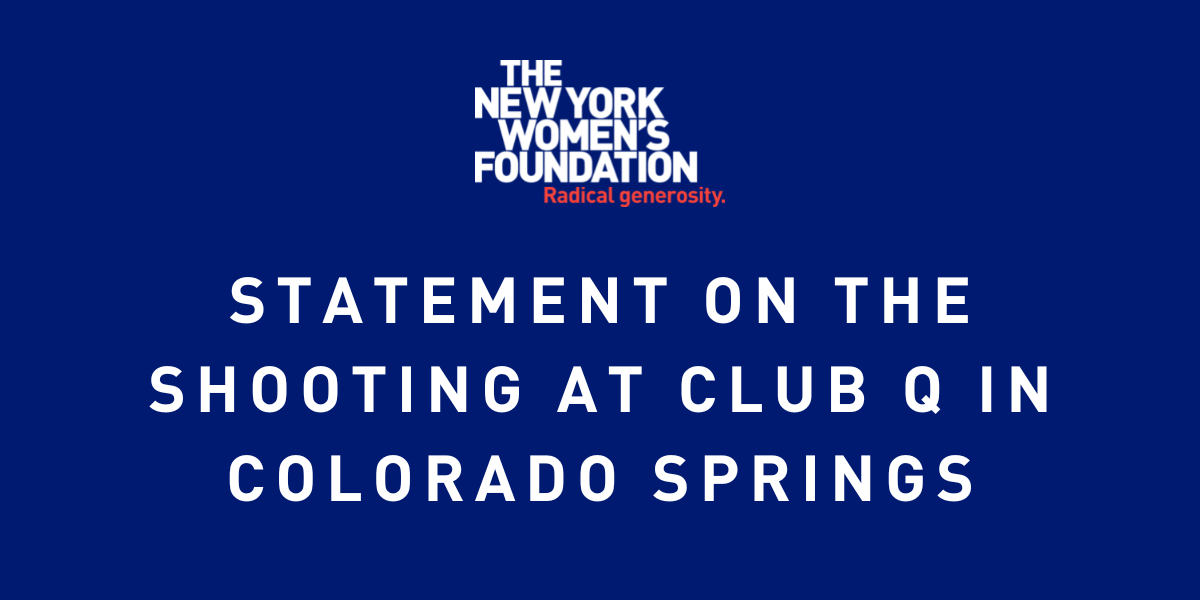 Statement on the Shooting at Club Q in Colorado Springs
