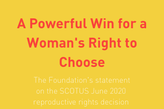 A Powerful Win for a Woman’s Right to Choose