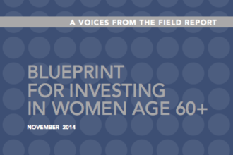 Blueprint for Investing in Women Age 60+