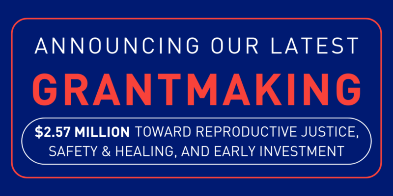 The New York Women’s Foundation Doubles Down on Investment to Advance Reproductive Justice, Safety & Healing Through Summer 2023 Grantmaking Efforts